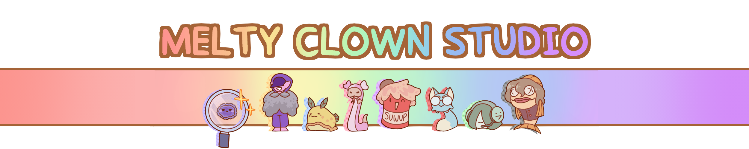 Melty Clown Studio Banner